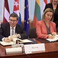 EU, Cuba sign historic cooperation deal