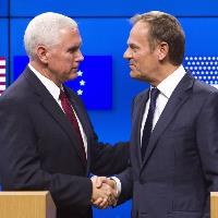 U.S. supports a united Europe: Pence