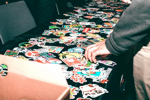 Stickers - Photo by Javon Swaby from Pexels