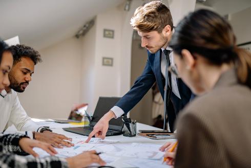 Business people working - Photo by Yan Krukau on Pexels