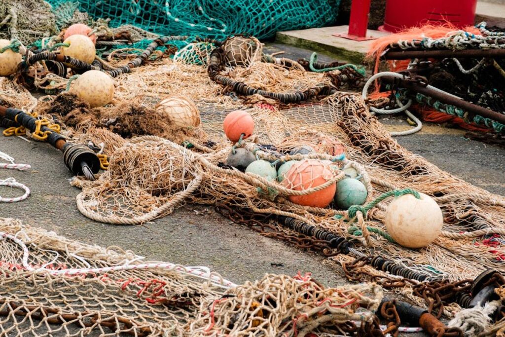 Fishing nets - Photo by Mathias Reding on Pexels